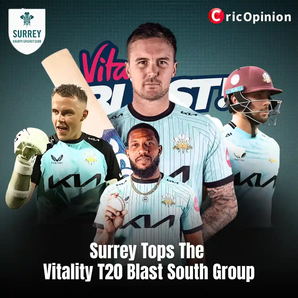 Surrey Top Vitality T20 Blast South Group