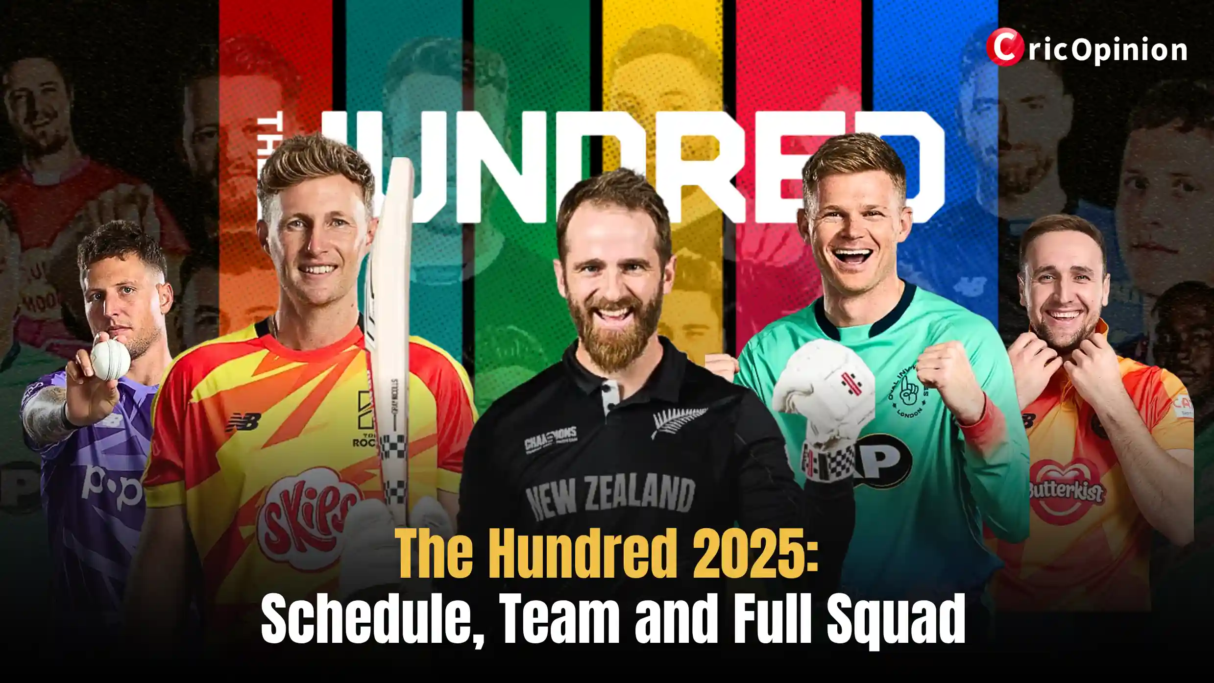 The hundred 2025 Teams and Schedule
