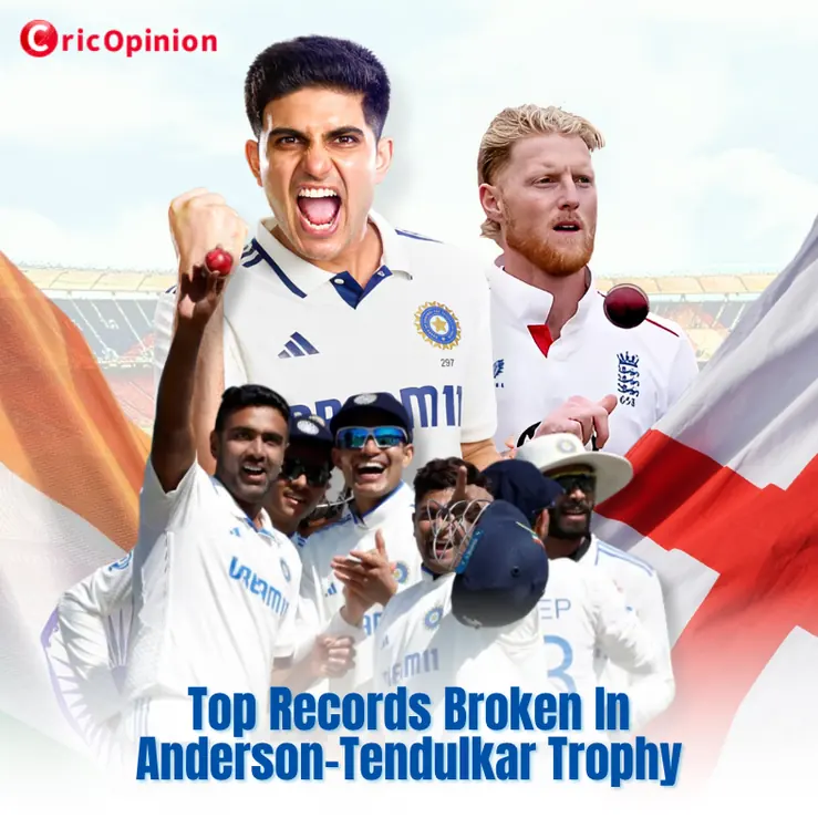 Top Records Broken In Anderson-Tendulkar Trophy