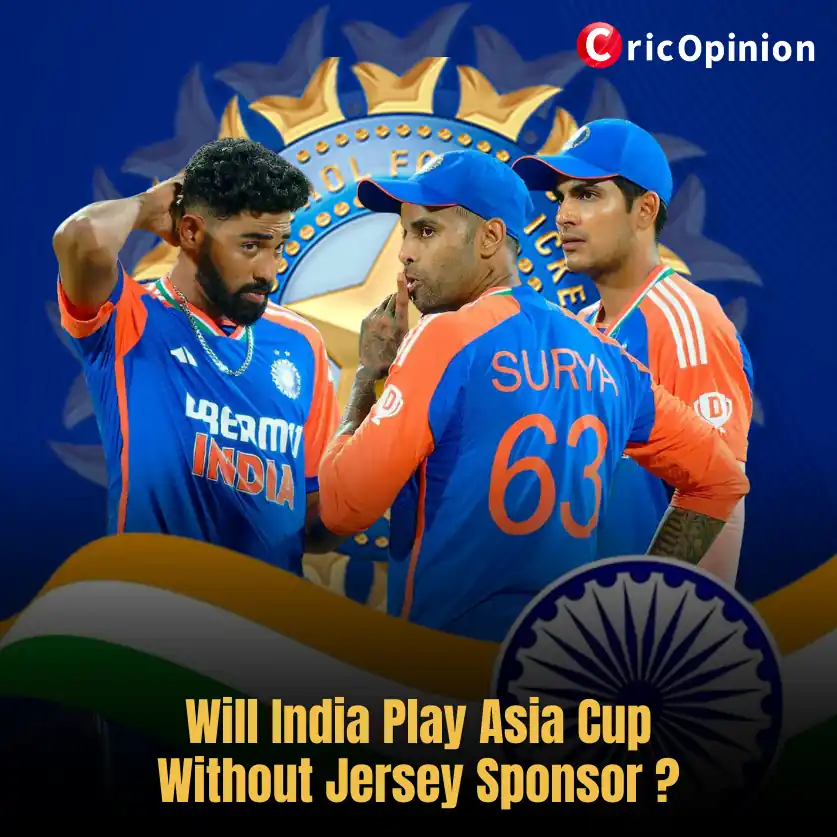 Will India Play Asia Cup Without Jersey Sponsor