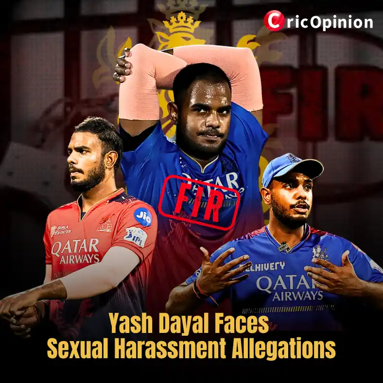 Yash Dayal Faces  Sexual Harassment Allegations