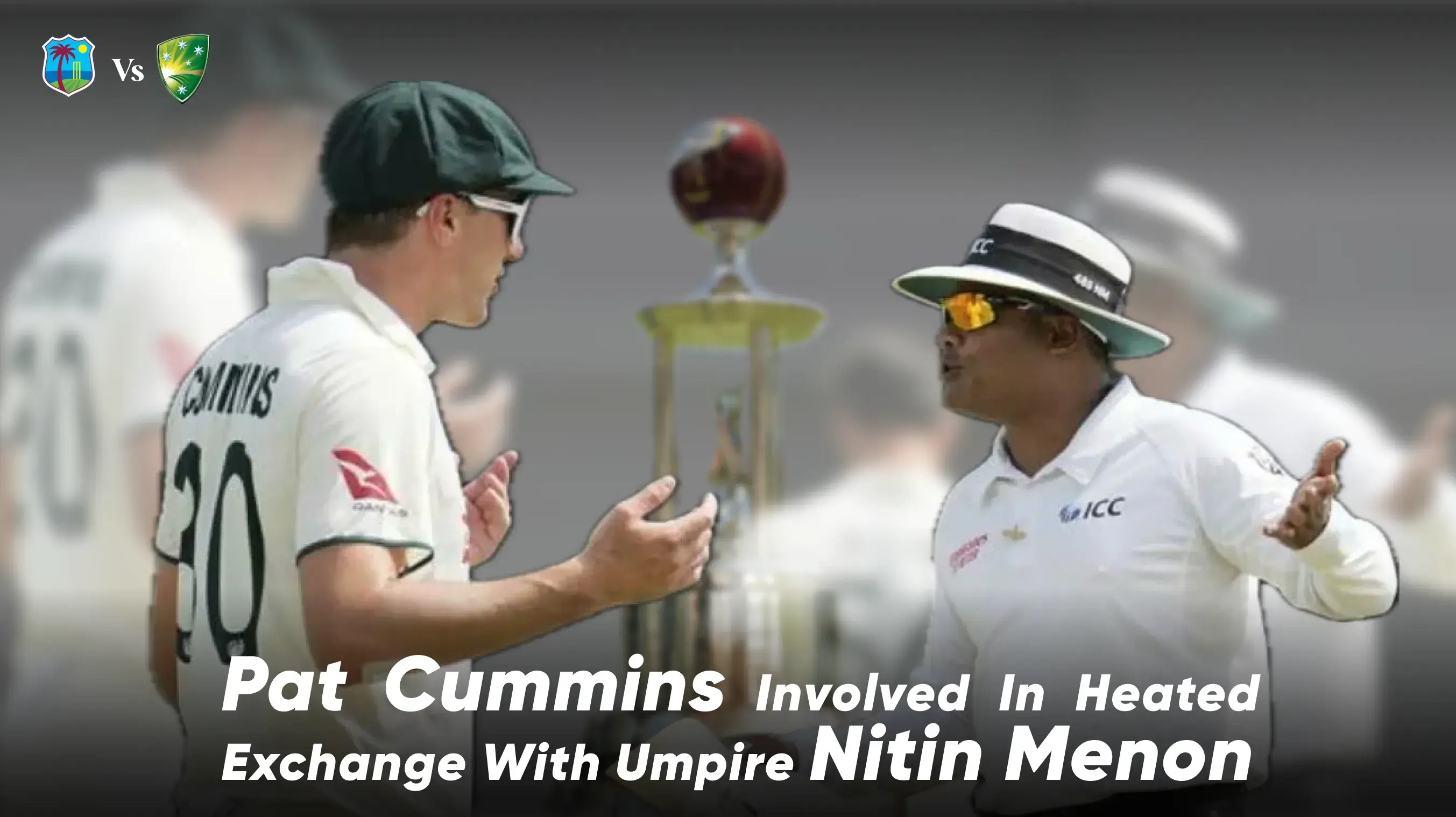 pat cummings against west indies