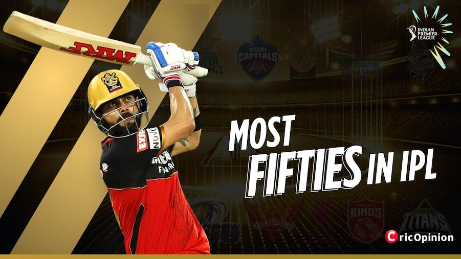 Virat Kohli Most Fifties In IPL