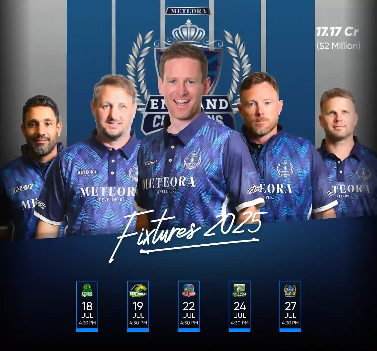 England Champions WCL Team