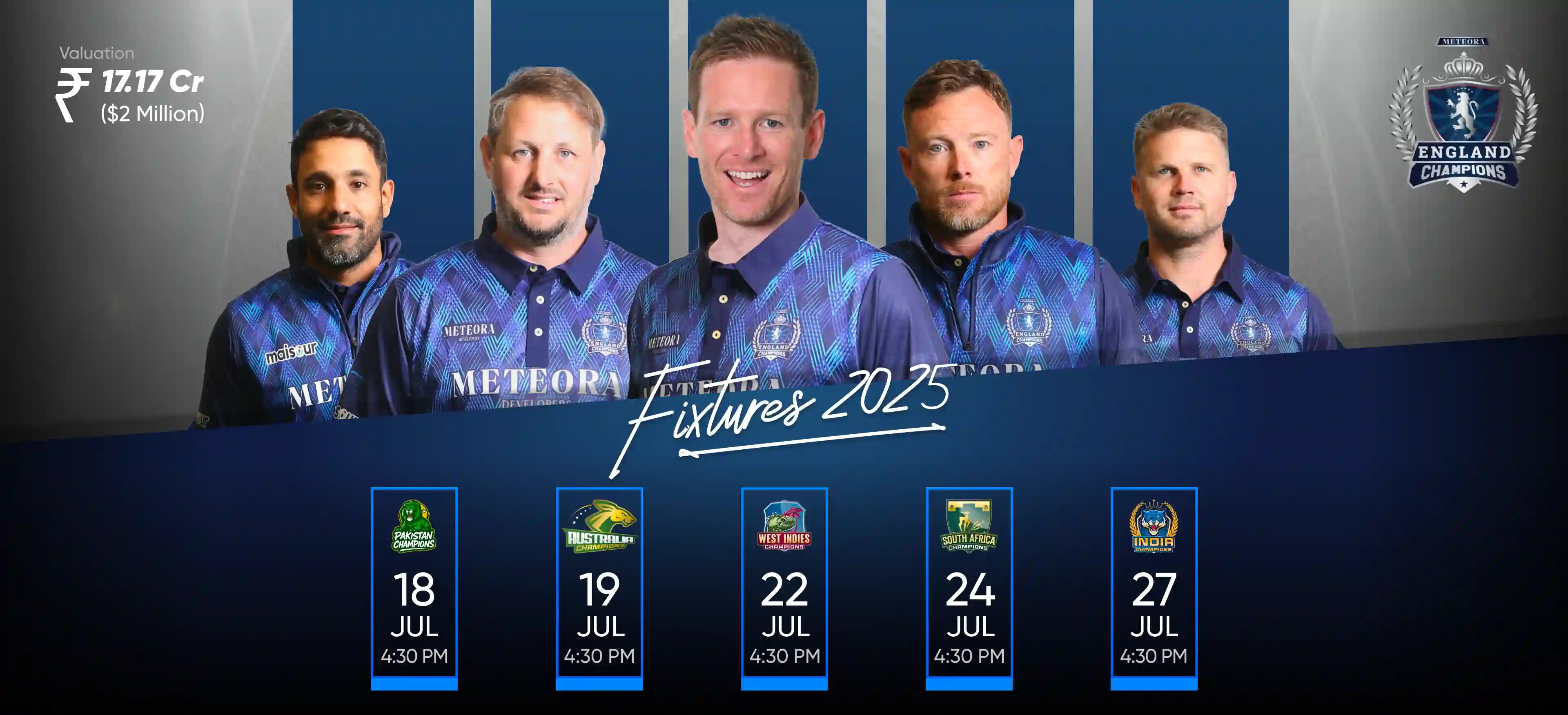 England Champions WCL Team