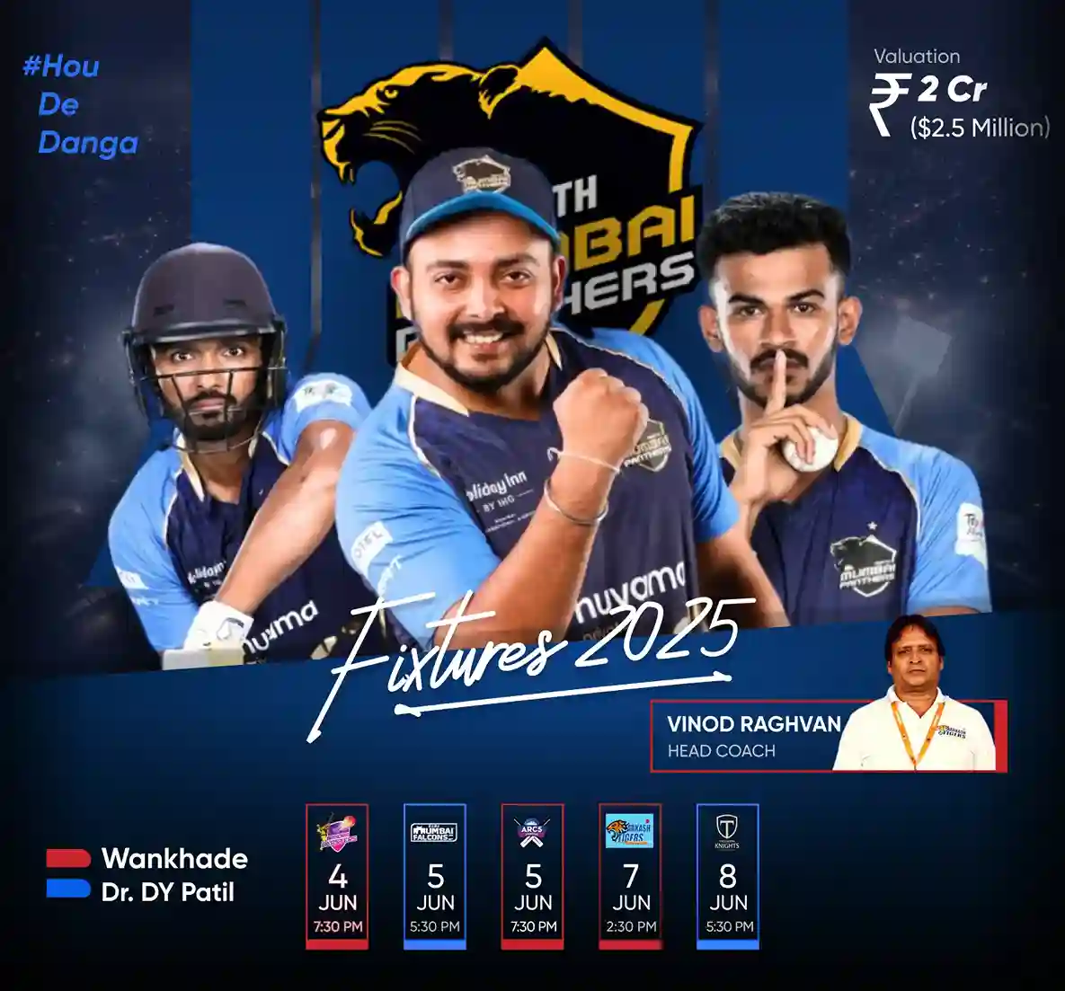 NORTH MUMBAI PANTHERS desk