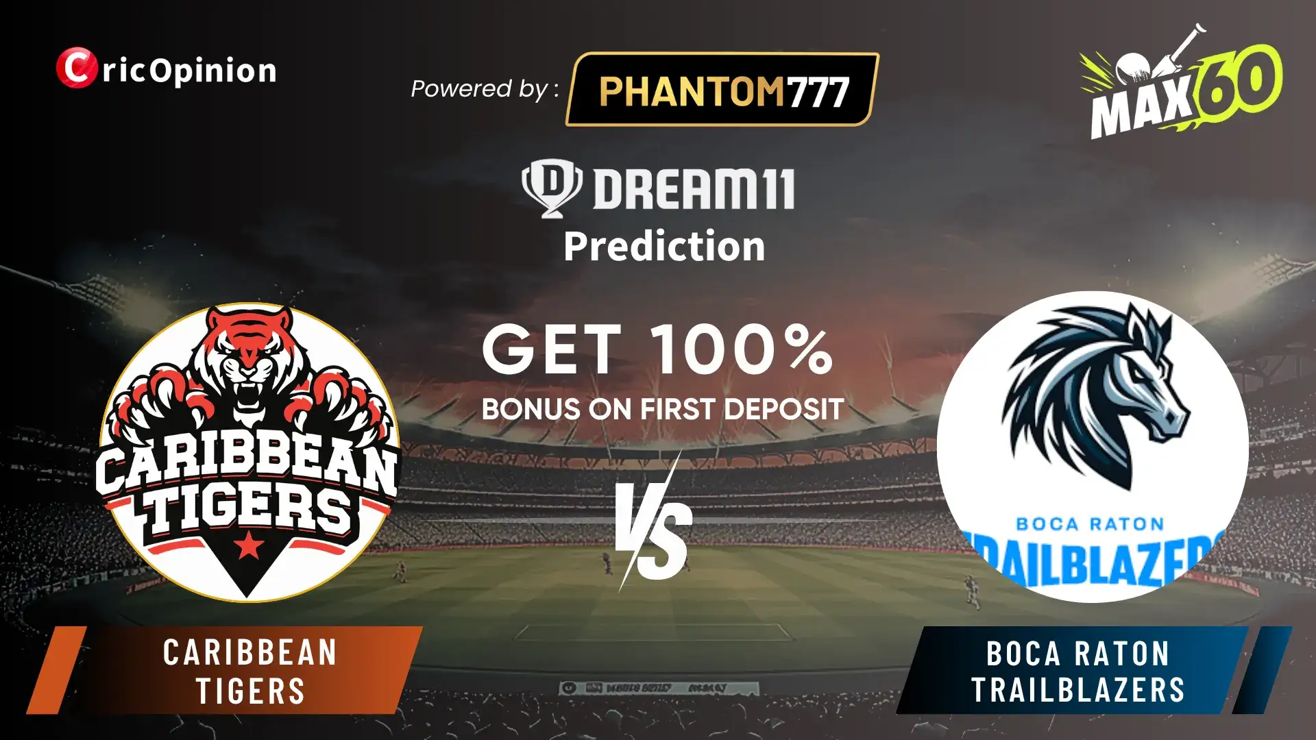 CAT vs BRT Dream11 Prediction Today Match