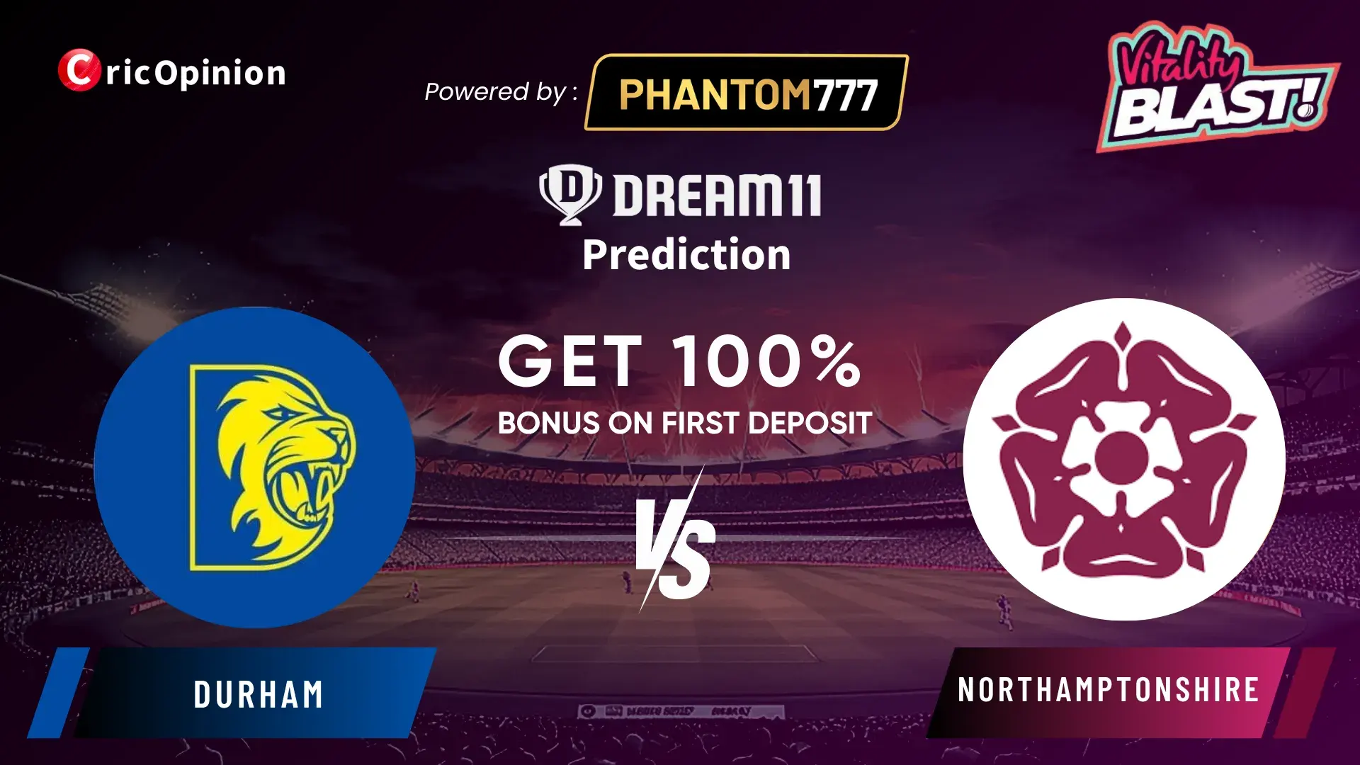 DUR vs NOR Dream11 Prediction Today Match