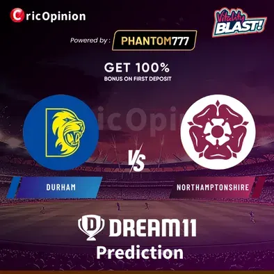 DUR vs NOR Dream11 Prediction Today Match
