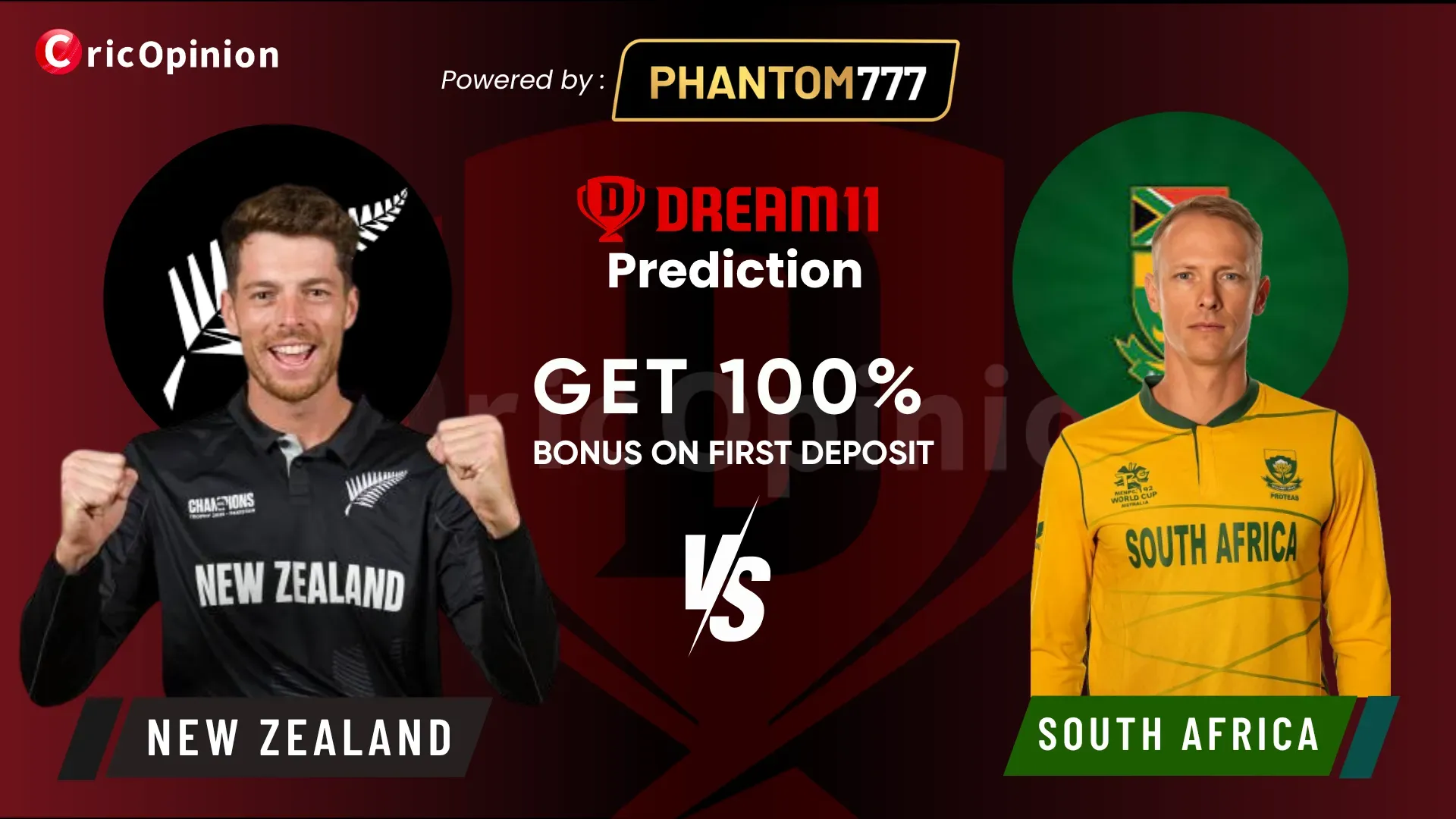 NZ vs SA Dream11 Prediction Today Match