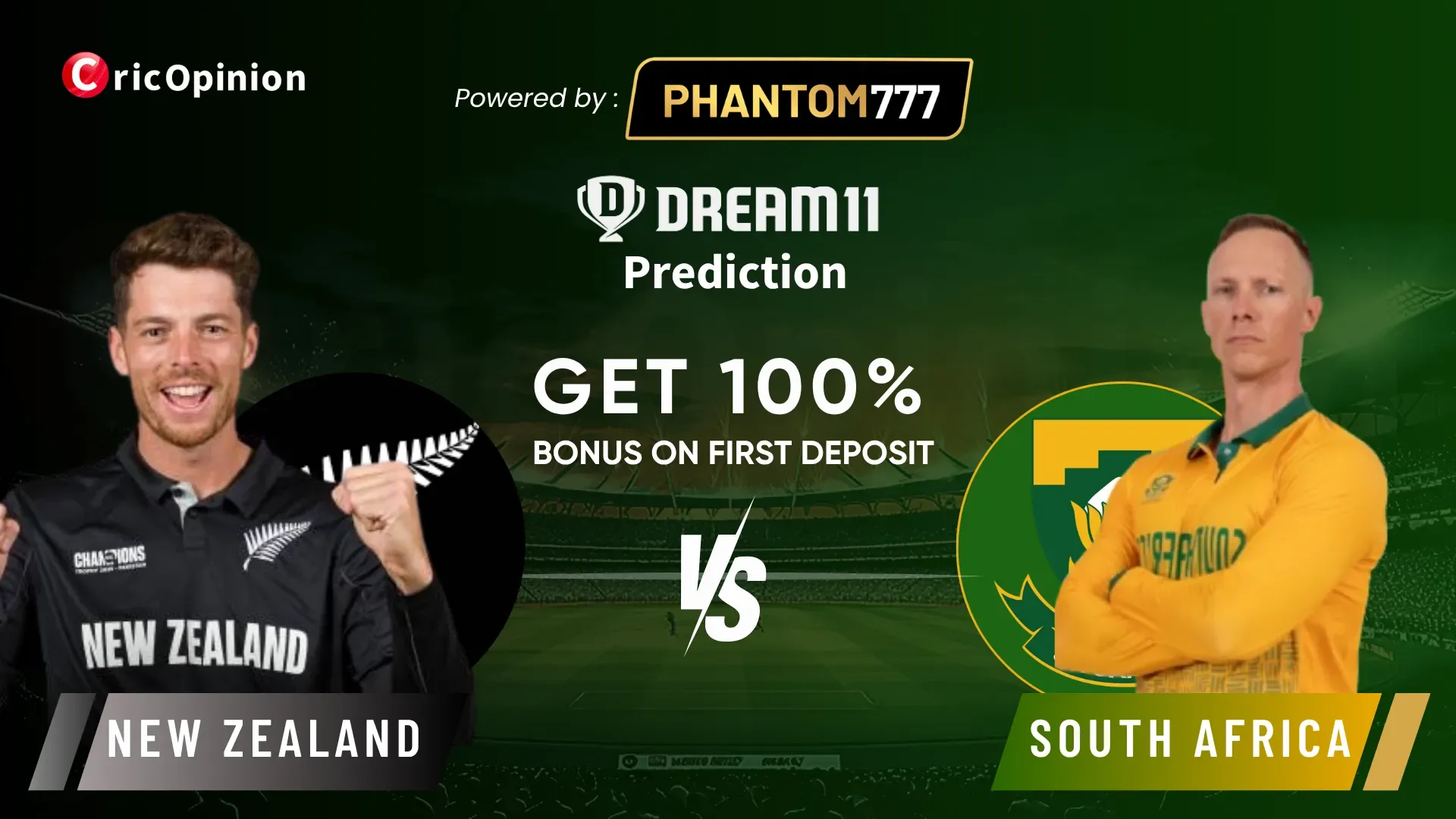 NZ vs SA Dream 11 Prediction Today Match