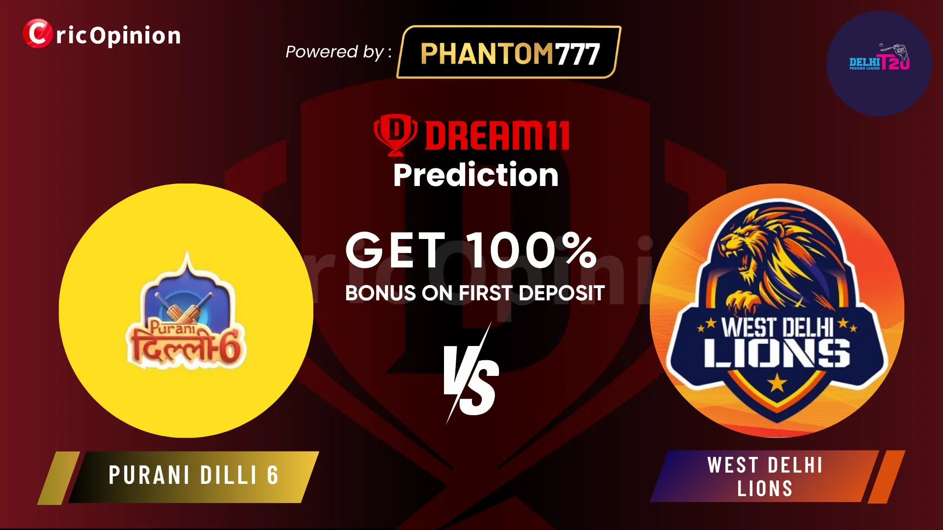 PD vs WDL dream11 Prediction Today Match