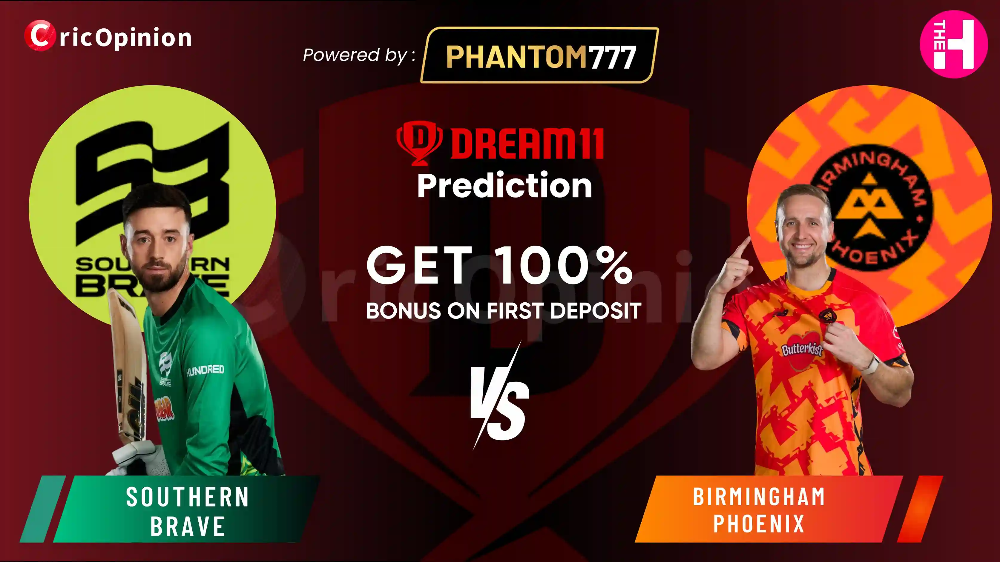 Southern Brave vs Birmingham Phoenix Men