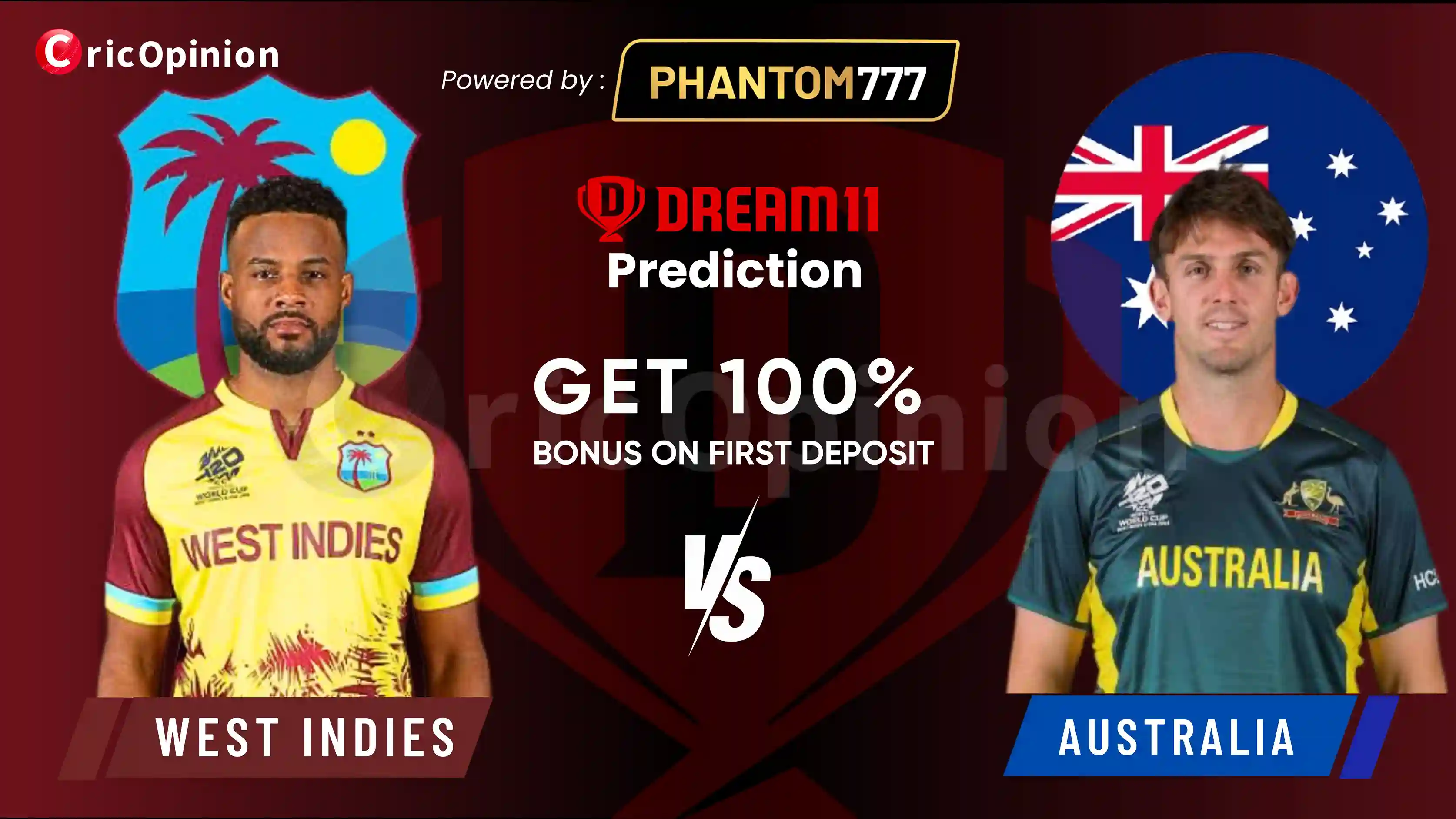 WI vs AUS Dream11 Prediction Today Match