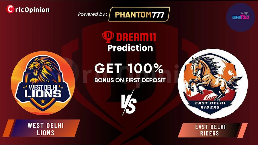 West Delhi Lions vs East Delhi Riders