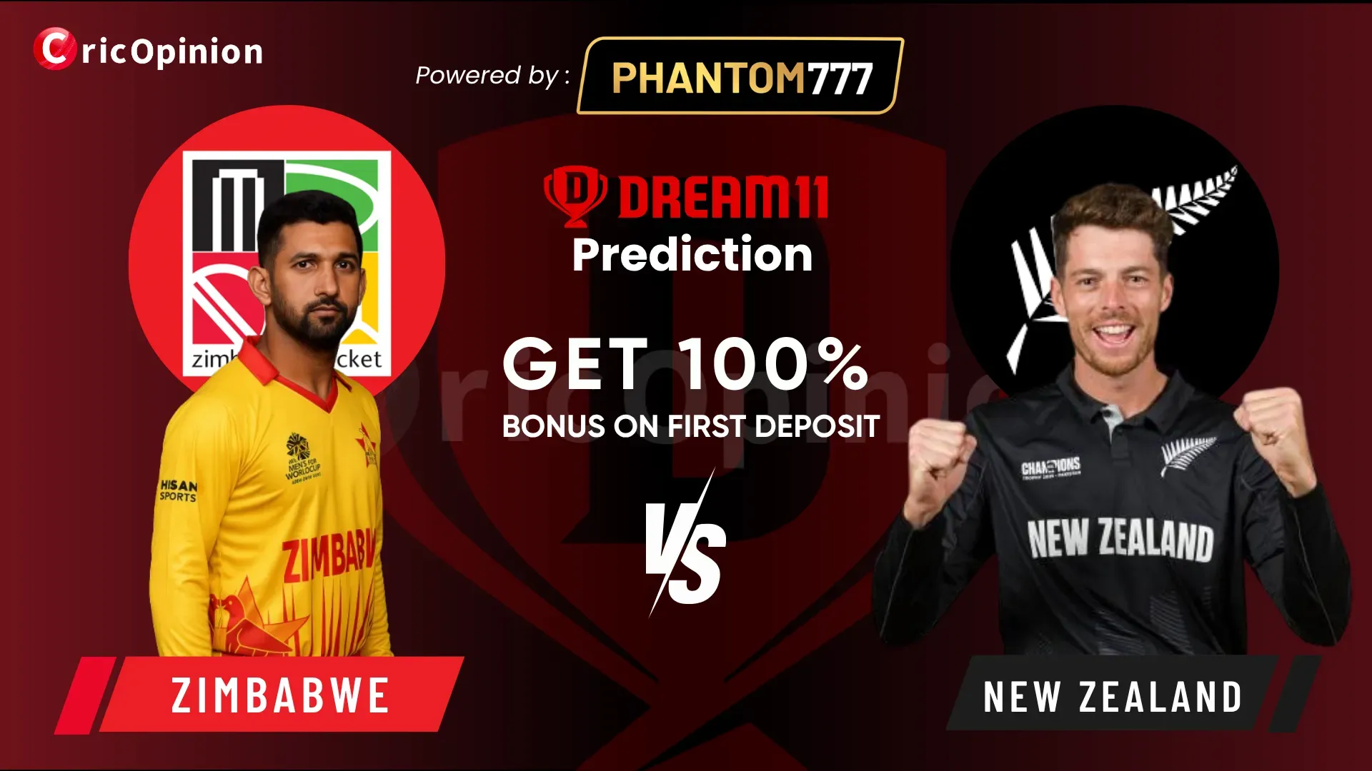 ZIM vs NZ Dream11 Prediction Today Match