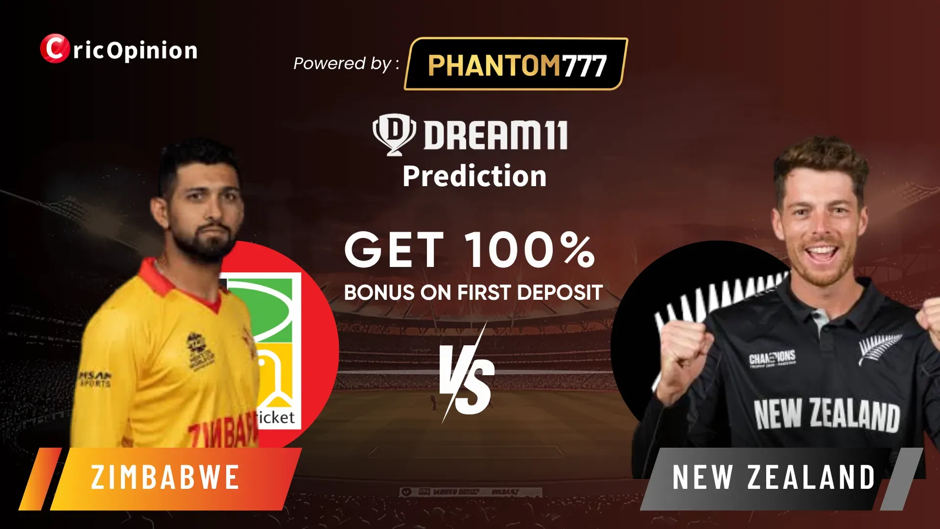 ZIM vs NZ Dream11 Prediction Today Match