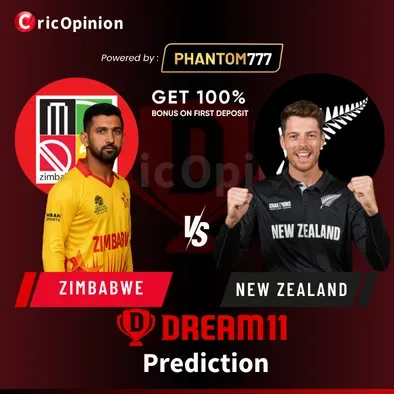 ZIM vs NZ Dream11 Prediction Today Match
