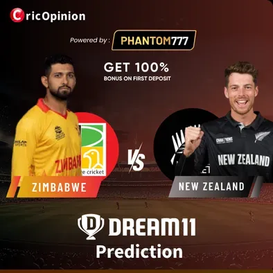 ZIM vs NZ Dream11 Prediction Today Match