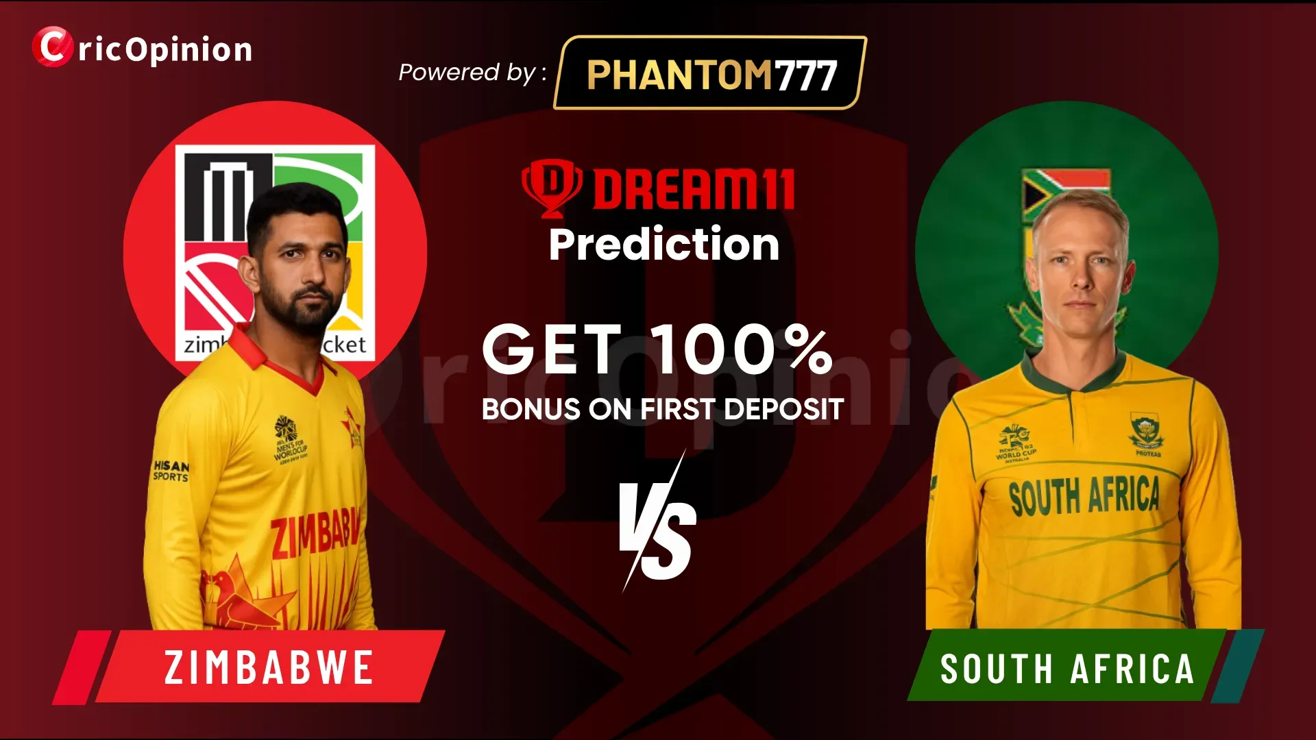 ZIM vs SA Dream11 Prediction Today Match