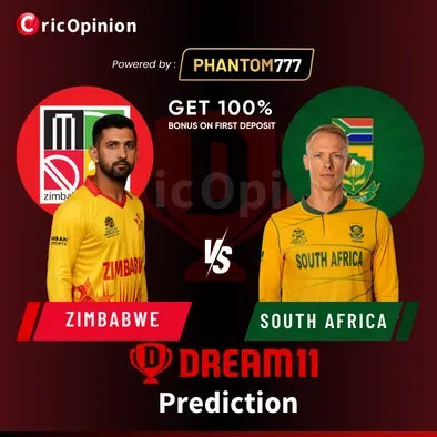 ZIM vs SA Dream11 Prediction Today Match