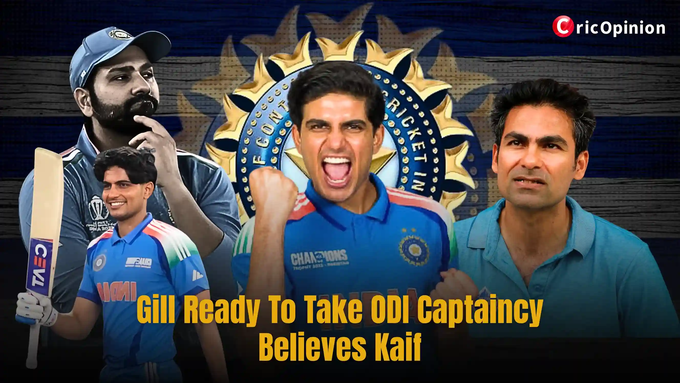 Shubham Gill ready to take ODI Captaincy