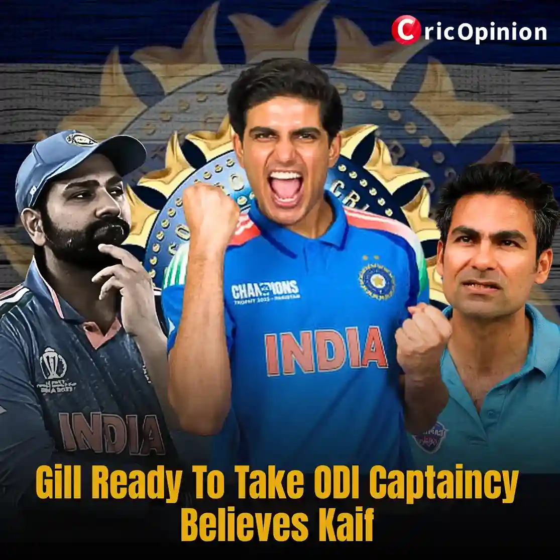 Shubham Gill ready to take ODI Captaincy