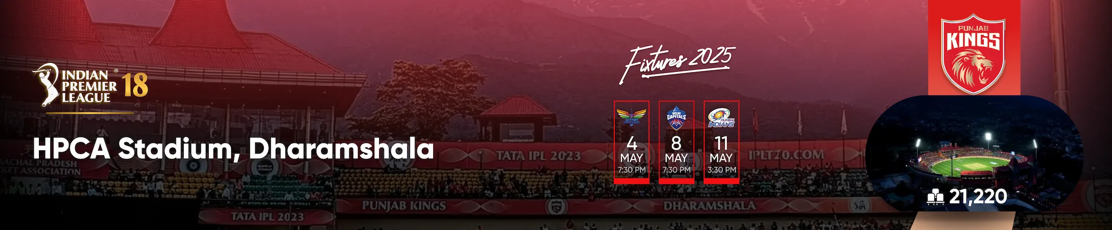 HPCA Stadium, Dharamsala IPL Records