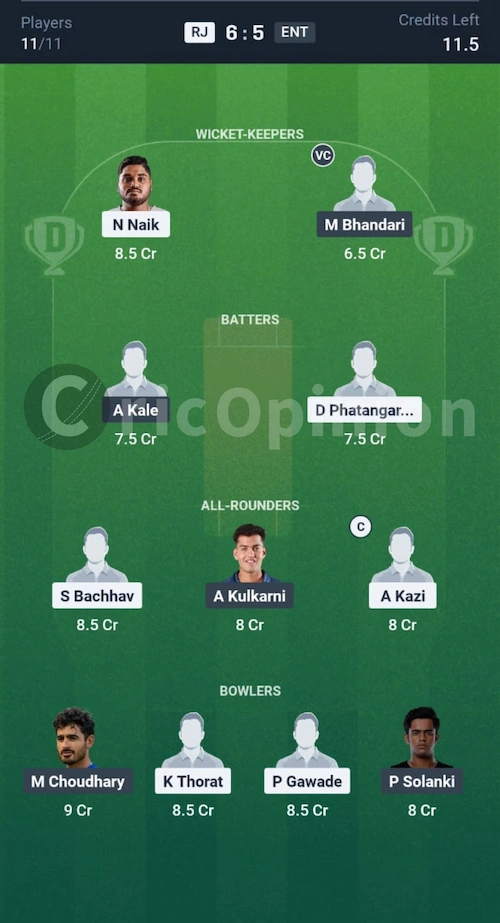 PBKS vs MI Dream11 Prediction Mega League Team