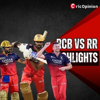 RCB vs RR Highlights Desktop