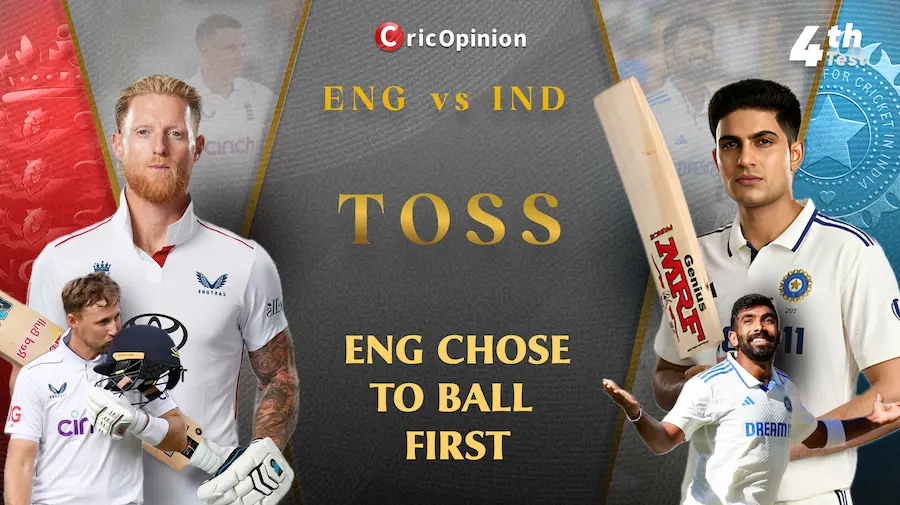 ENG vs IND Toss Update