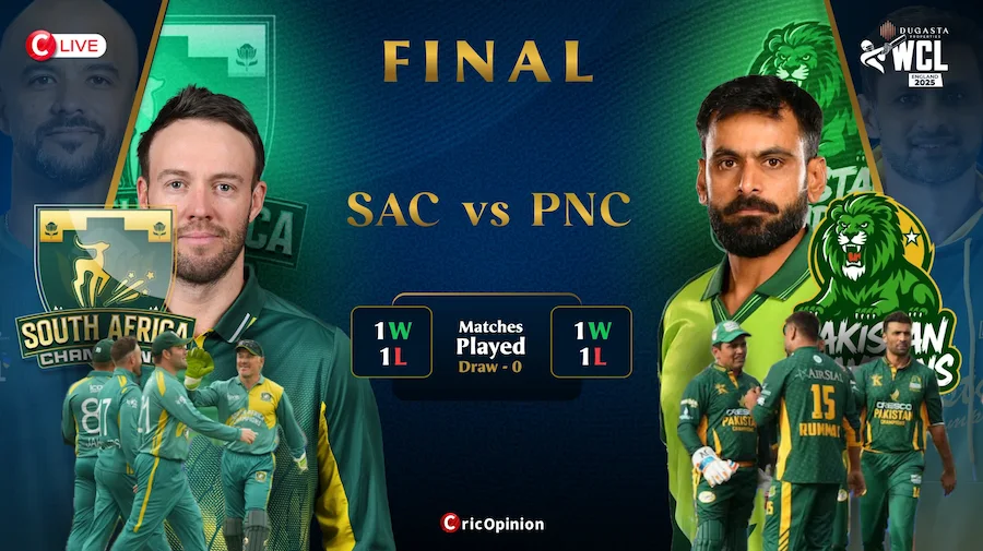 SAC vs PNC WCL 2025 Final Match coverage