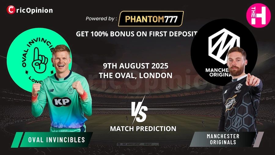 Oval Invincibles vs Manchester Originals