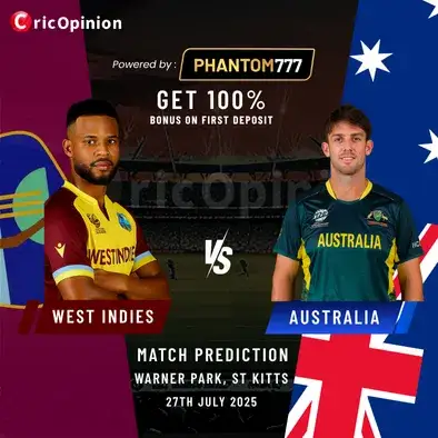 WI vs AUS Today Match Prediction