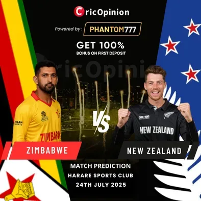 ZIM vs NZ Today Match Prediction