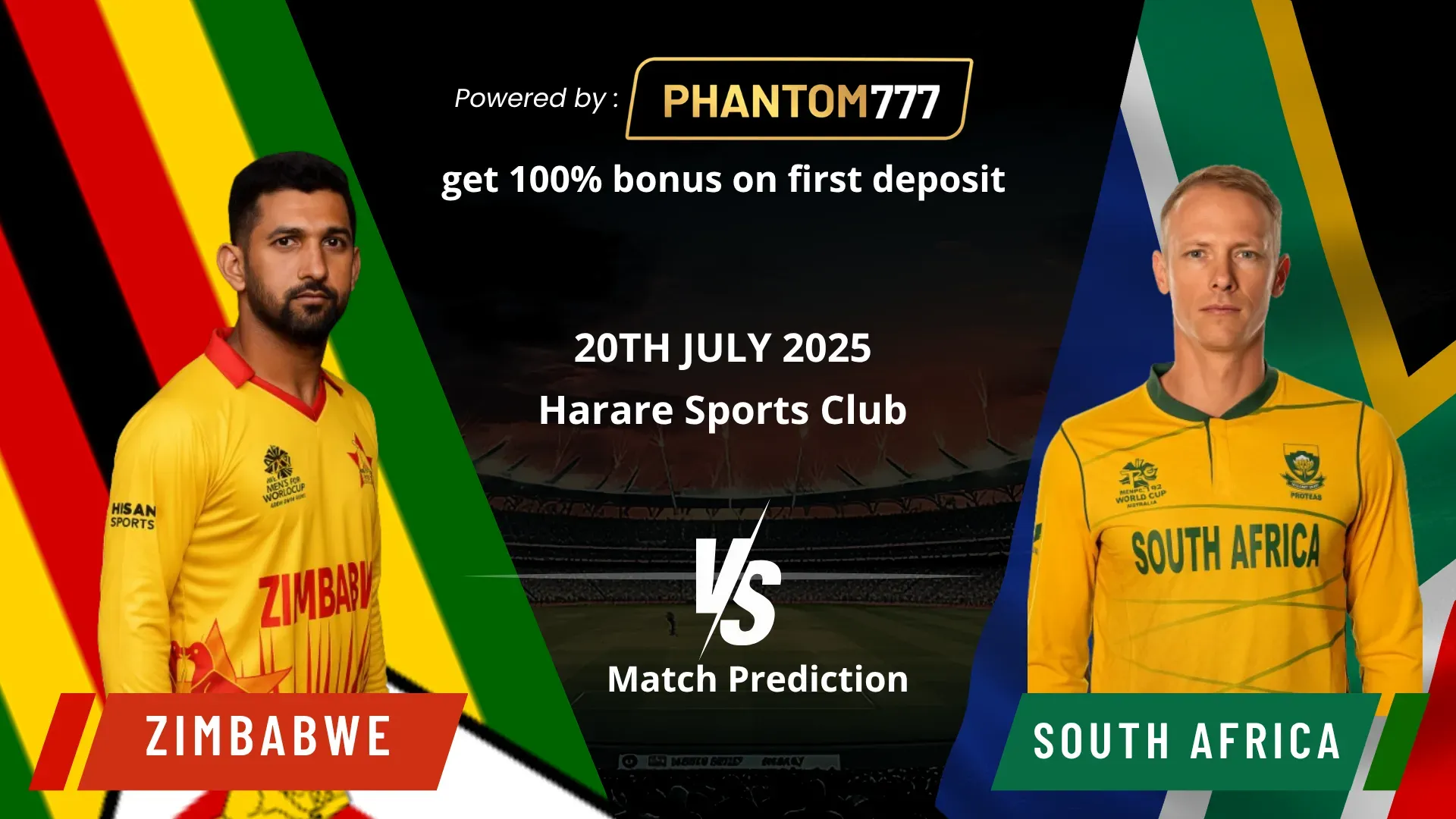 ZIM vs SA Today Match Prediction