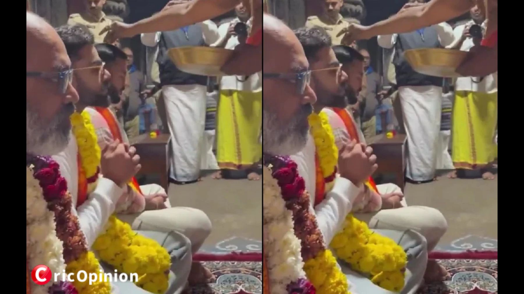 Virat Kohli Seeks Blessings at Varaha Lakshmi Narasimha Temple