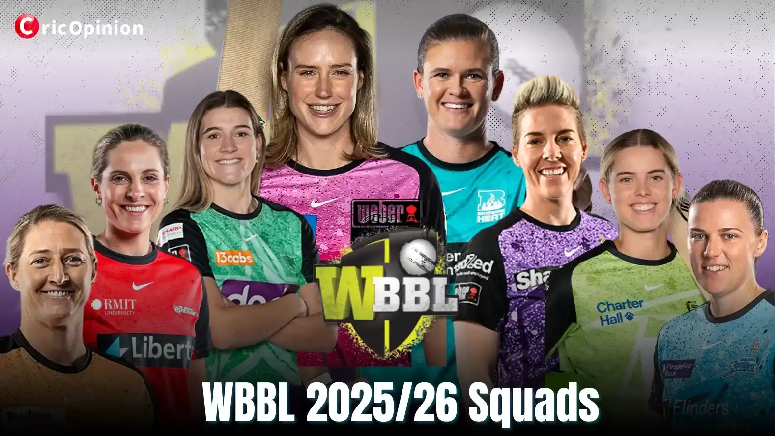 WBBL 2025-26 Team wise Player Draft